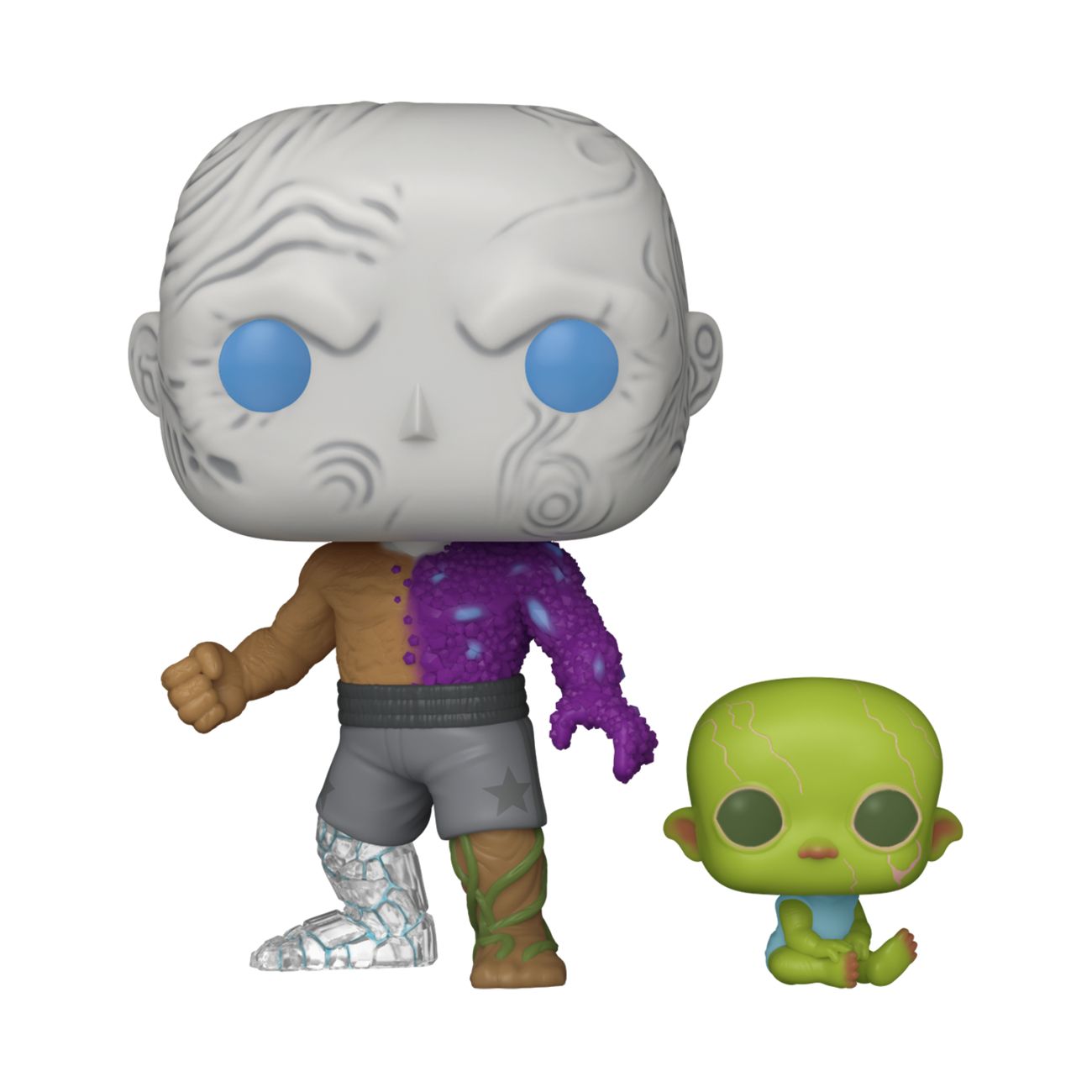 Funko Pop! Heroes Superman 2025 S2 Metamorpho And Baby Joey 3.75-Inch Vinyl Figure