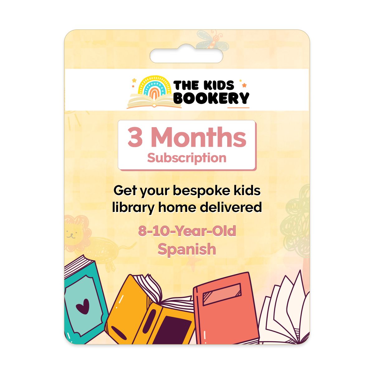 The Kids Bookery - 3 Months Kids Books Subscription - Spanish (8 to 10+ Years)