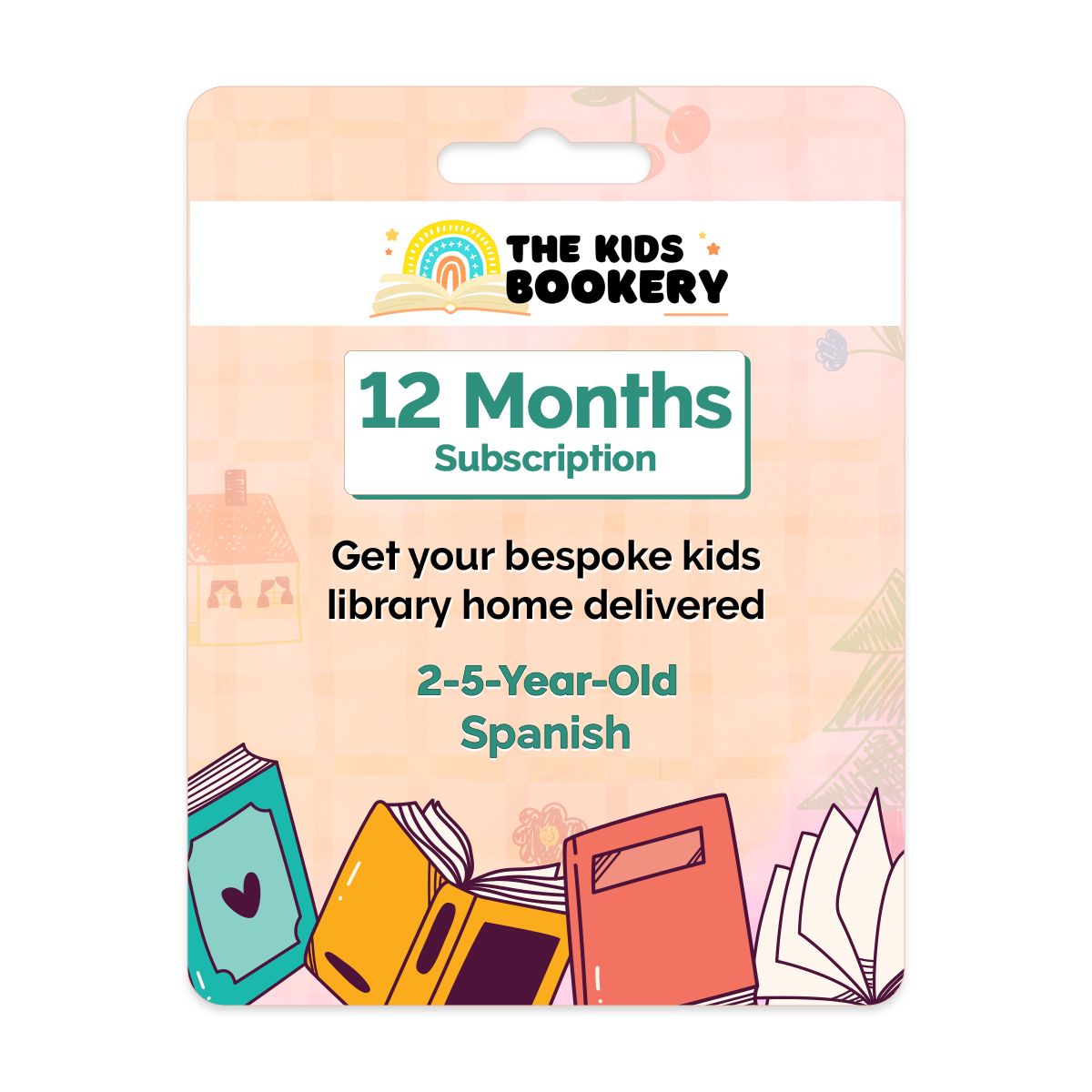 The Kids Bookery - 12 Months Kids Books Subscription - Spanish (2 to 5 Years)
