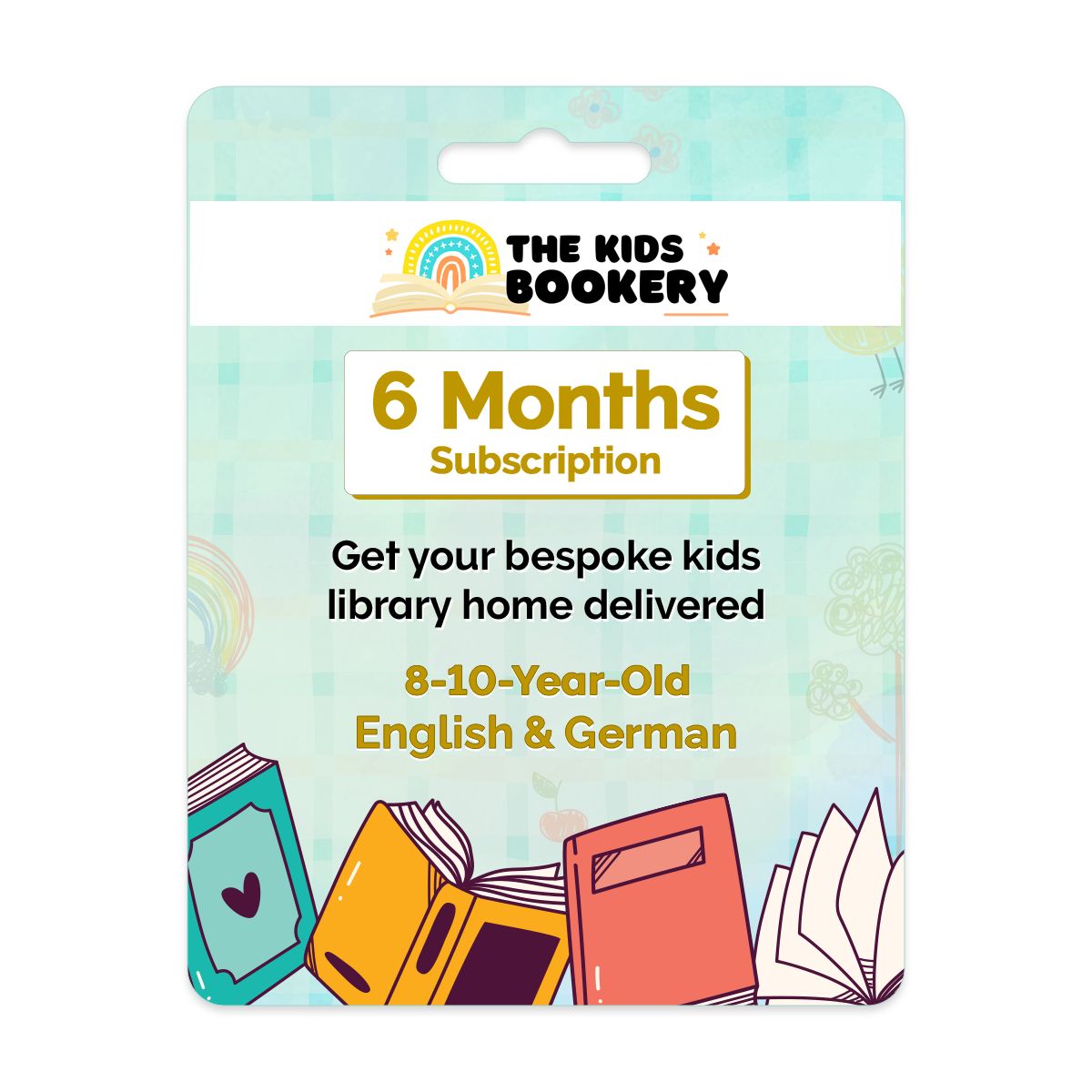 The Kids Bookery - 6 Months Kids Books Subscription - English & German (8 to 10+ Years)