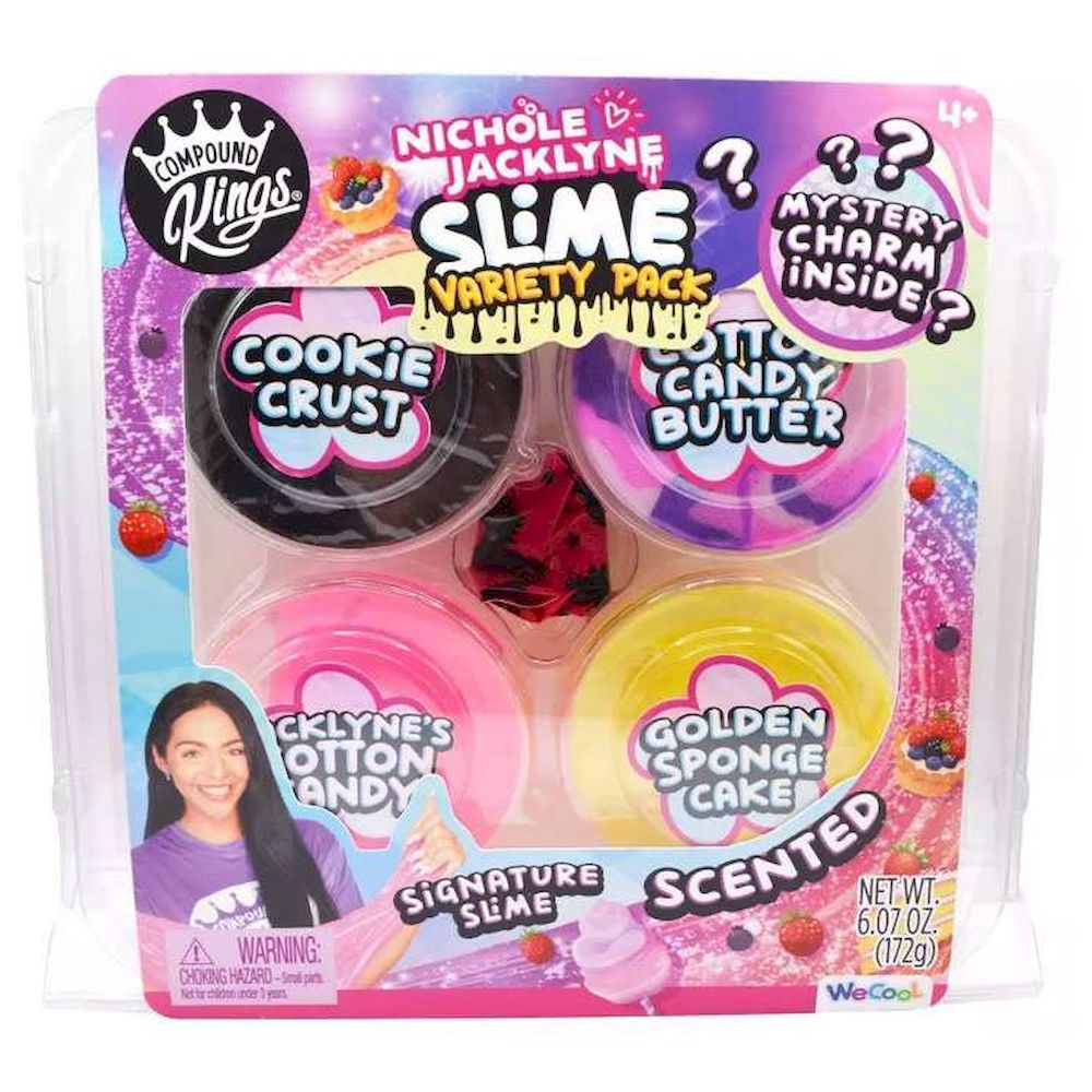Wecool Nichole Jacklyne Slime Variety (Pack Of 4)