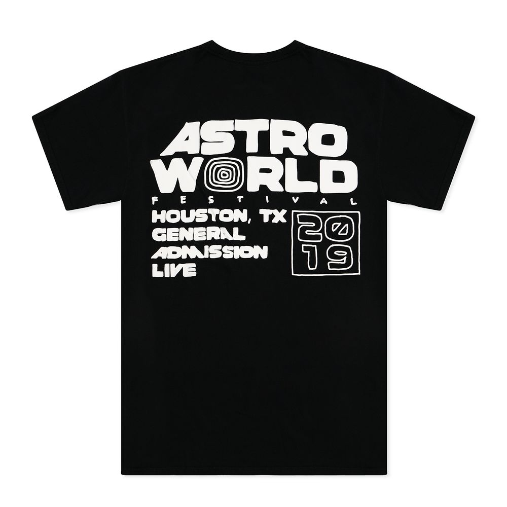 Travis Scott Astrofest Staff 2019 Tee - XL