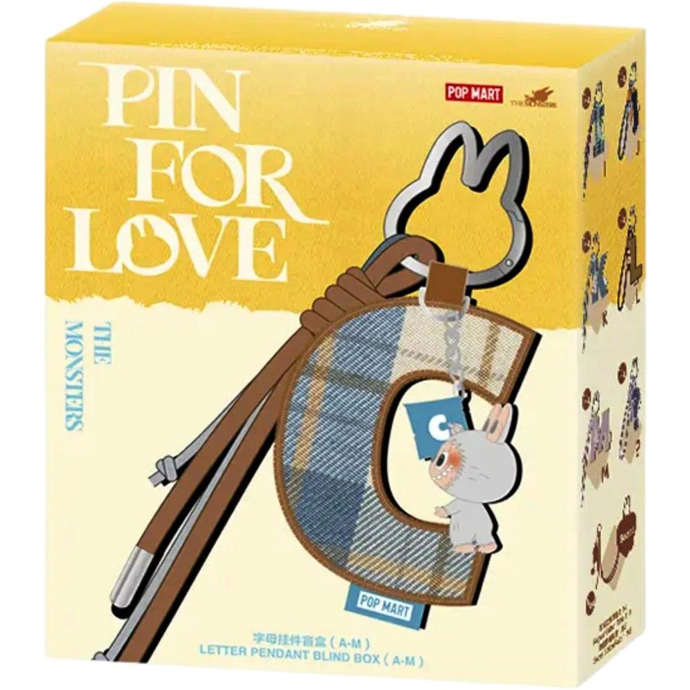 Labubu V4 Pin For Love A-M (Assortment - Includes 1)