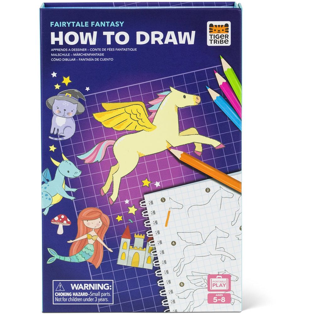 Tiger Tribe How To Draw - Fairytale Fantasy