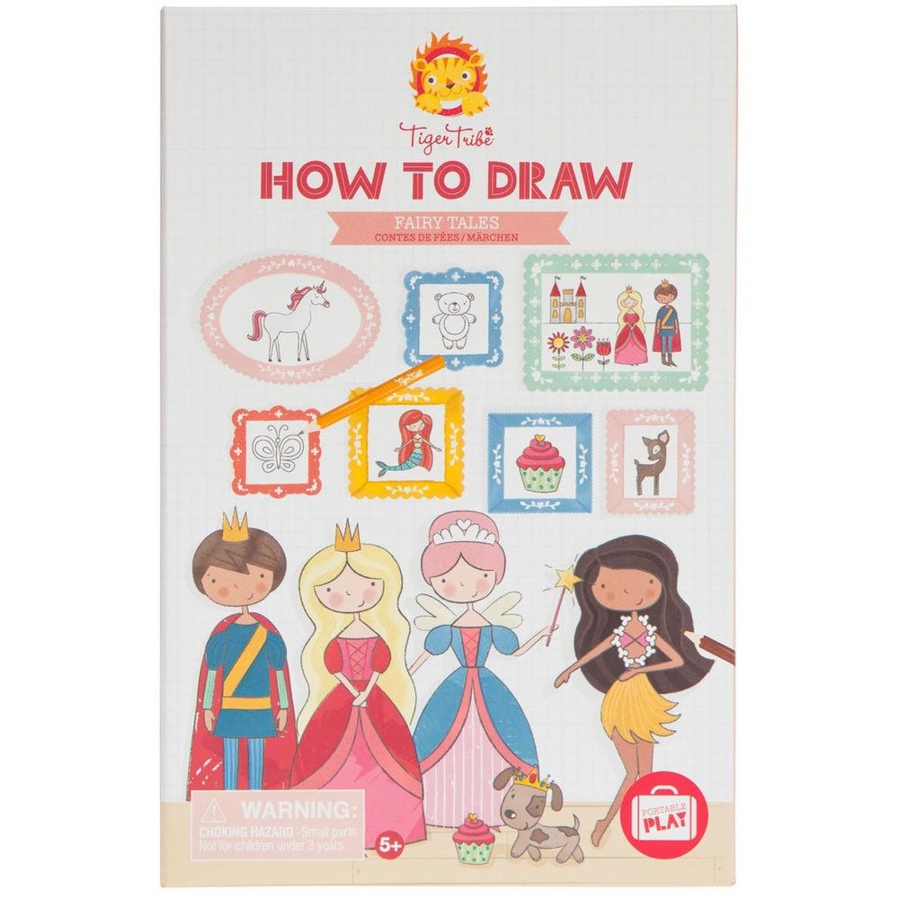 Tiger Tribe How To Draw - Fairy Tales