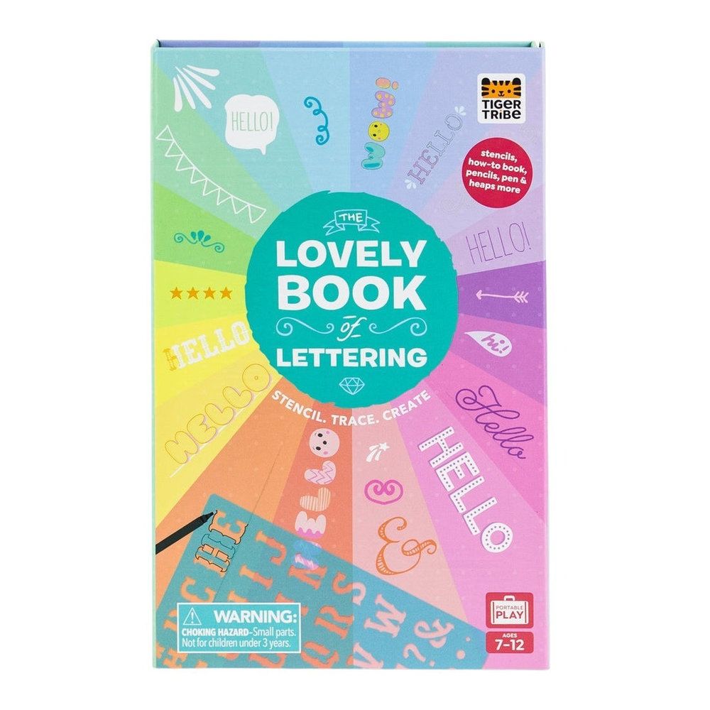 Tiger Tribe The Lovely Book Of Lettering