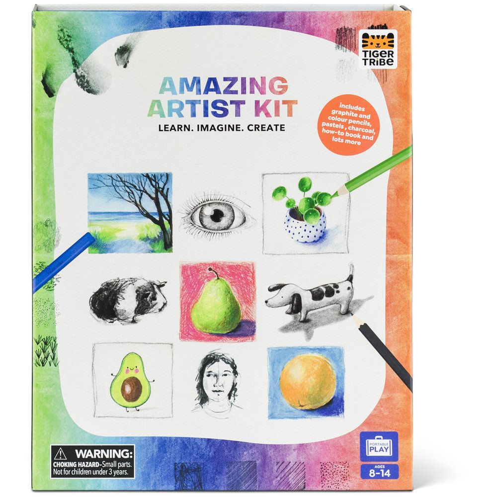Tiger Tribe Artist Kit - Learn - Imagine - Create