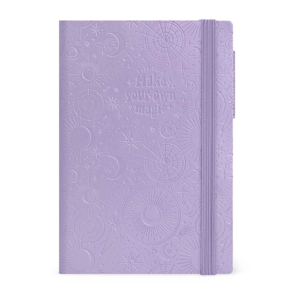 Legami 16 - Month Diary - 2025/2026 - Medium Weekly Diary - Mystic Lilac