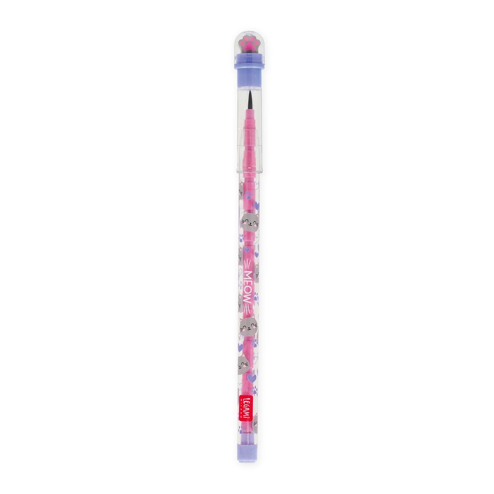 Legami Stackable Pencils - Take A Tip - Kitty