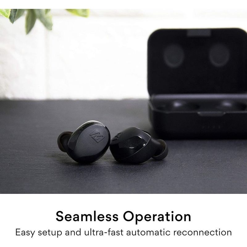 سماعات أذن سوداء رياضية لاسلكية مي أوديو X10