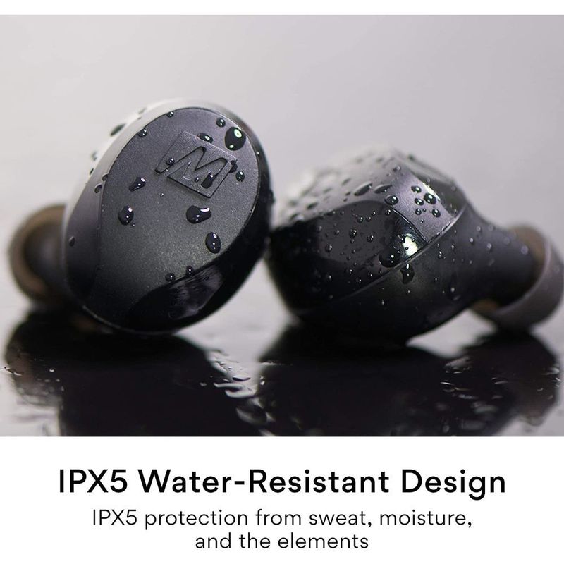 سماعات أذن سوداء رياضية لاسلكية مي أوديو X10
