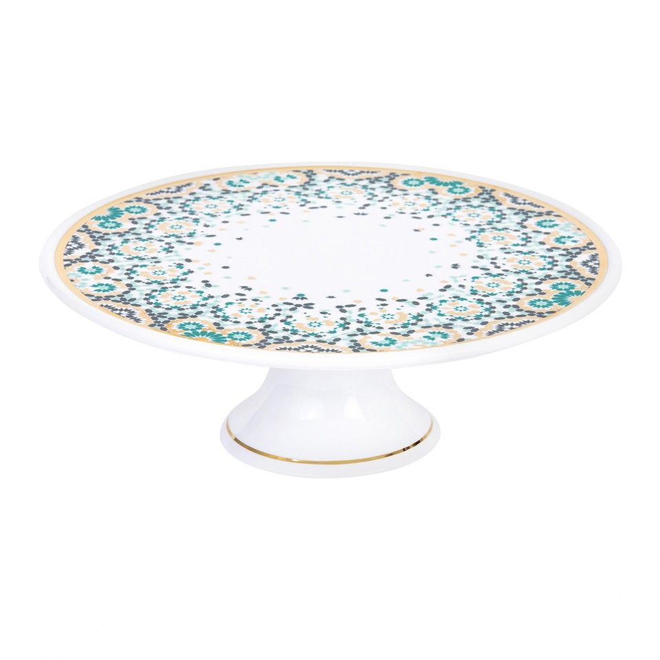 Silsal Mirrors Cake Stand Emerald