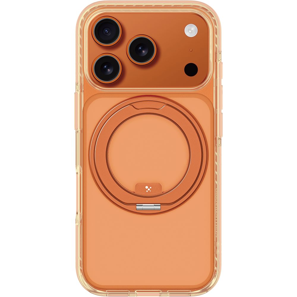 Amazingthing Titan Pro Magspin Drop Proof Case For iPhone 17 Pro Max 6.9-Inch - Orange