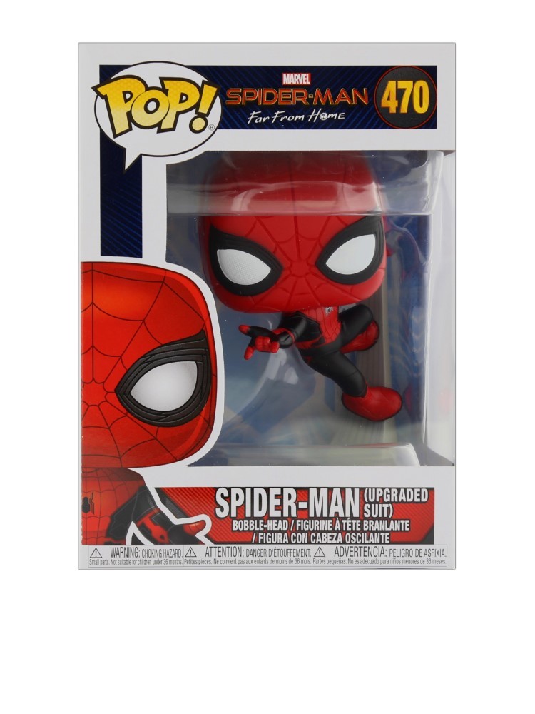 Funko Pop Marvel Spider-Man Far From Home Spider-Man Upgraded Vinyl Figure
