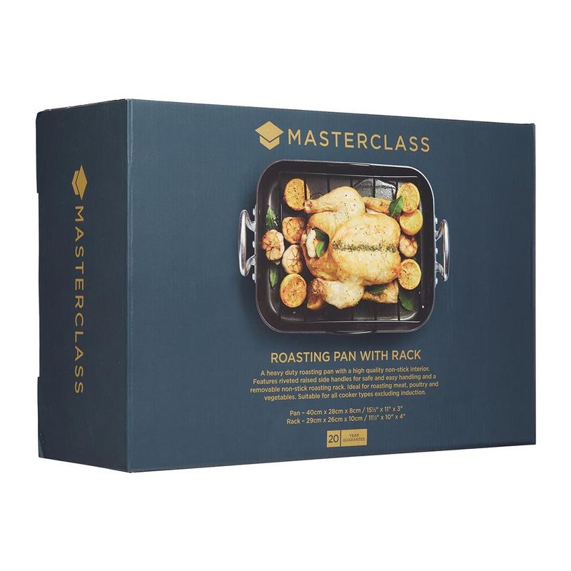 Kitchencraft Masterclass Non-Stick Premium Roasting Set
