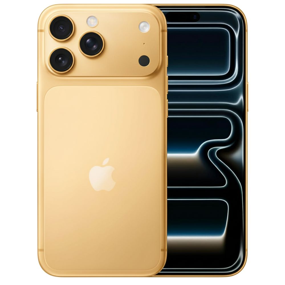 Aurora Concepts Custom iPhone 17 Pro 512GB - 24K Full Gold