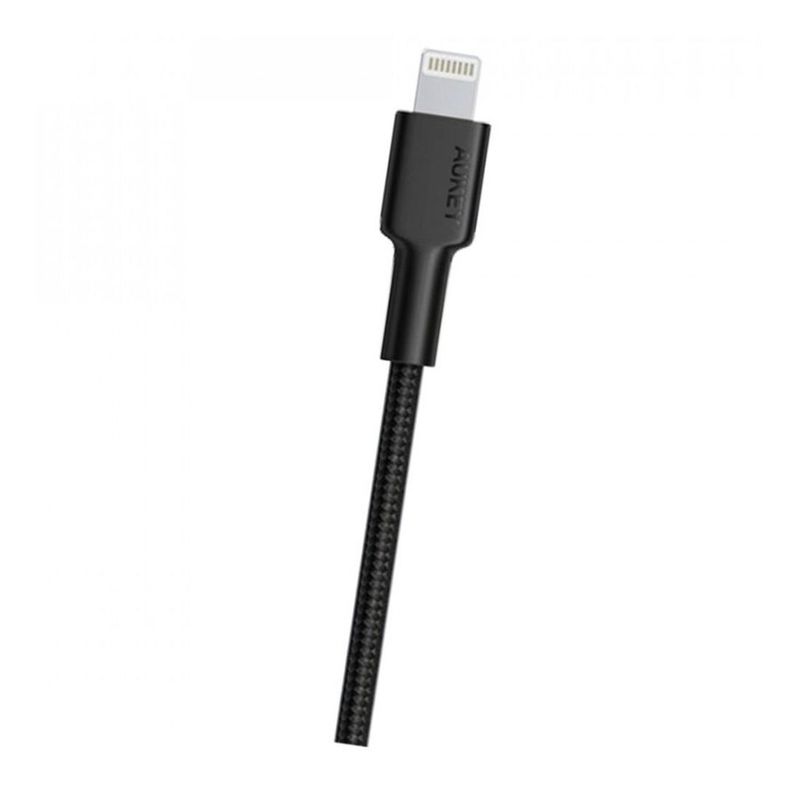 Aukey Braided Nylon MFI USB-C to Lightning Cable 1.2M Black