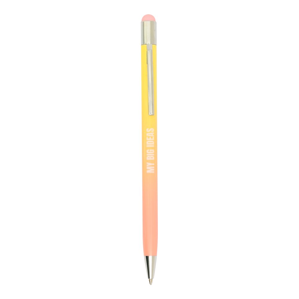 Mr. Wonderful Set Of Pencil Case And Pen Pink - Everything Ready