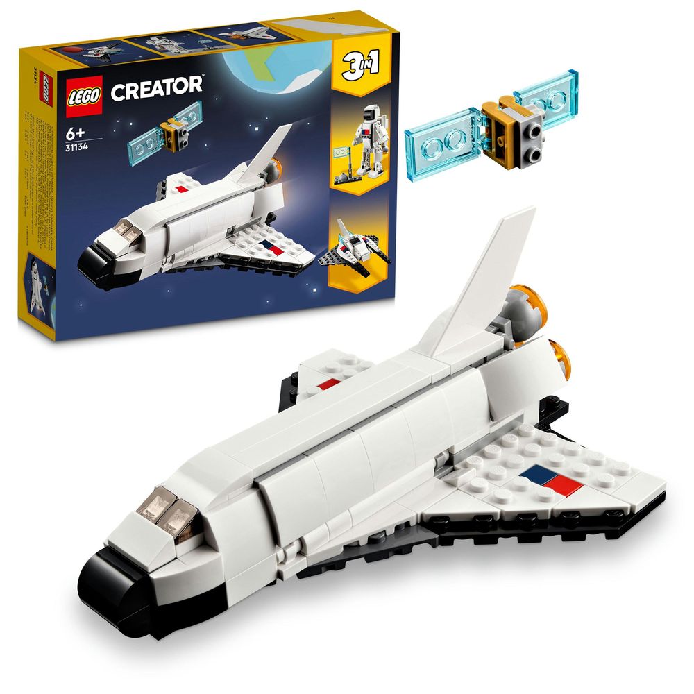LEGO Creator Space Shuttle 31134 (144 Pieces)