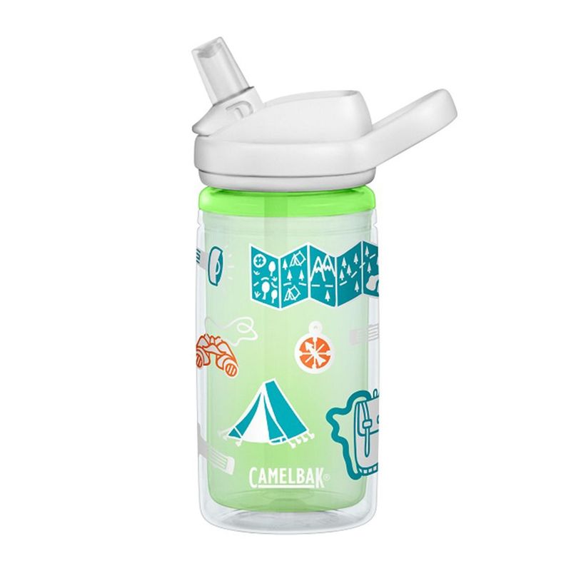 كاميلباك إيدي + زجاجة مياه معزولة بخريطة مغامرات للأطفال سعة ١٤ أونصة