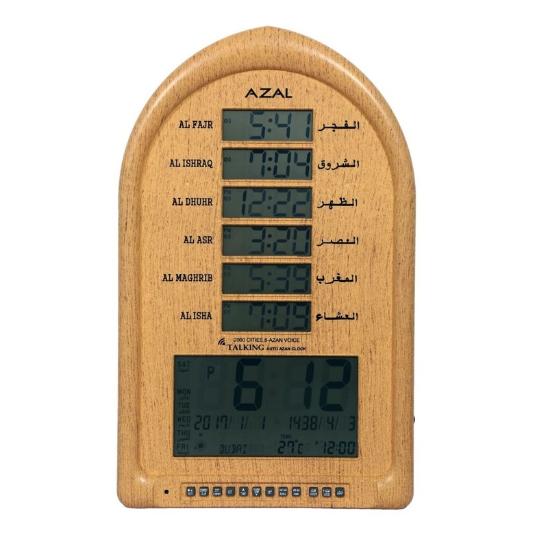 Azal AC208 Azan Clock