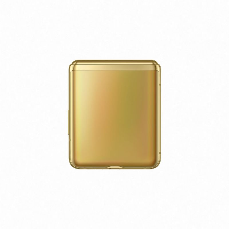 Samsung Galaxy Z Flip Smartphone Gold 256GB/8GB/6.7 Inch FHD+/12MP+10MP/3300mAh/Single + eSIM