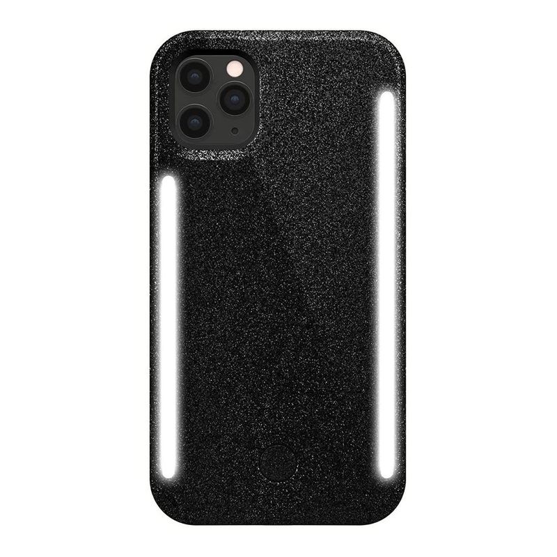Lumee Duo Case Black Glitter for iPhone 11 Pro Max