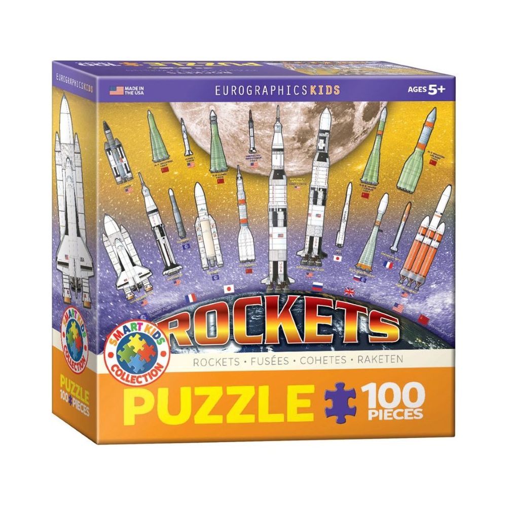 Eurographics Rockets 100 Pcs Jigsaw Puzzle