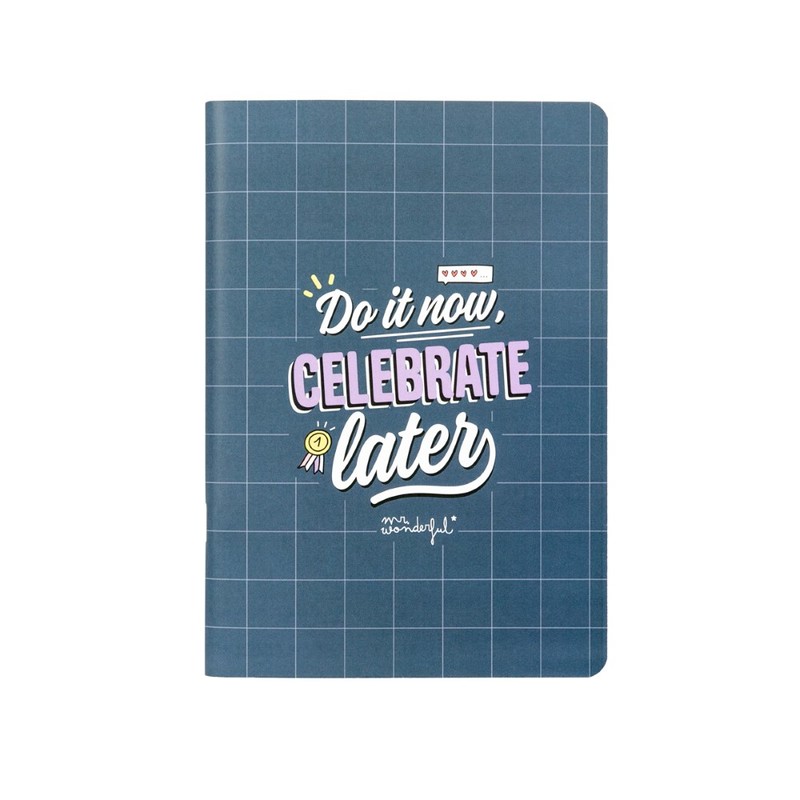 School Do It Now, Celebrate A5 Notebook (Set of 2)