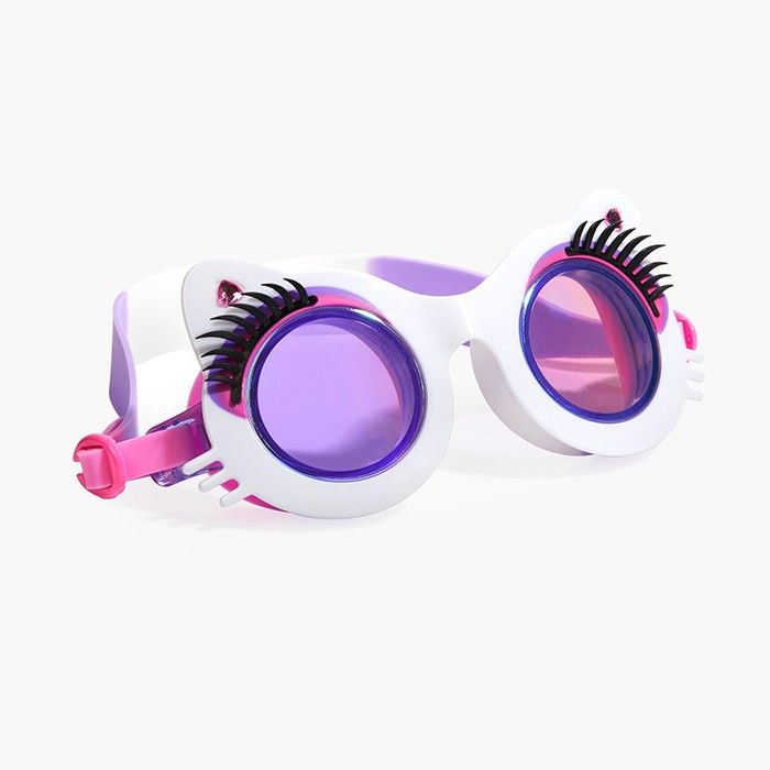 Bling2O Swimming Goggles Pawdry Hepburn White N Boots