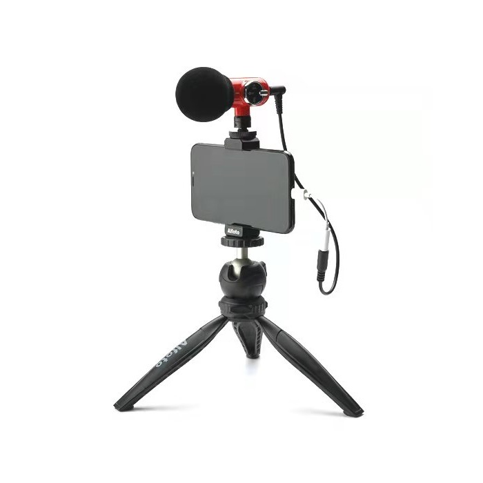 Alfoto Q-Mic Video Kit Red