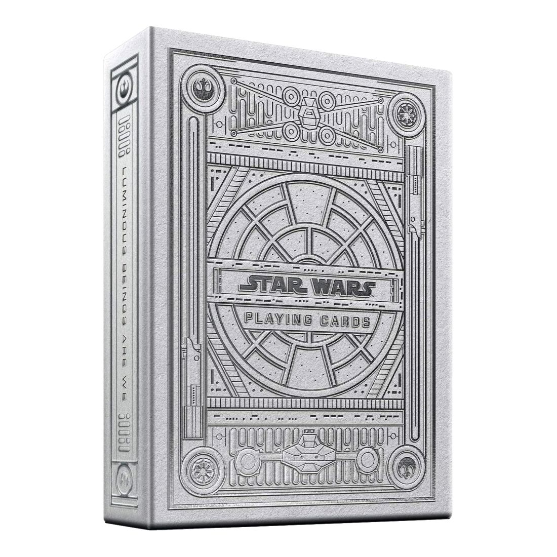 Theory11 Star Wars Silver Edition Playing Cards - White