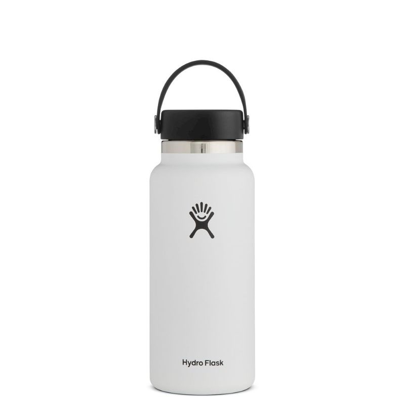 Hydro Flask Vacuum Bottle White Wide Mouth 950ml Hydro Flask Vacuum Bottle White Wide Mouth 950ml