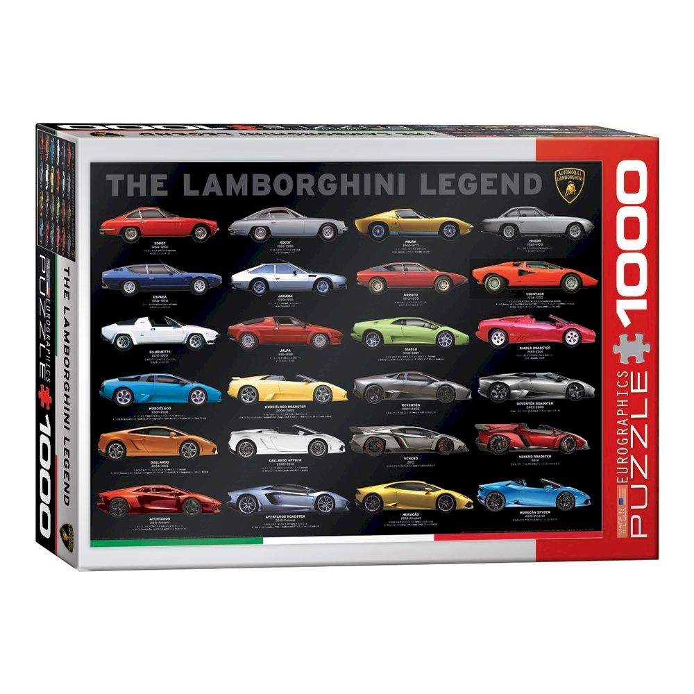 Eurographics The Lamborghini Legyes Jigsaw Puzzle 1000 Pcs