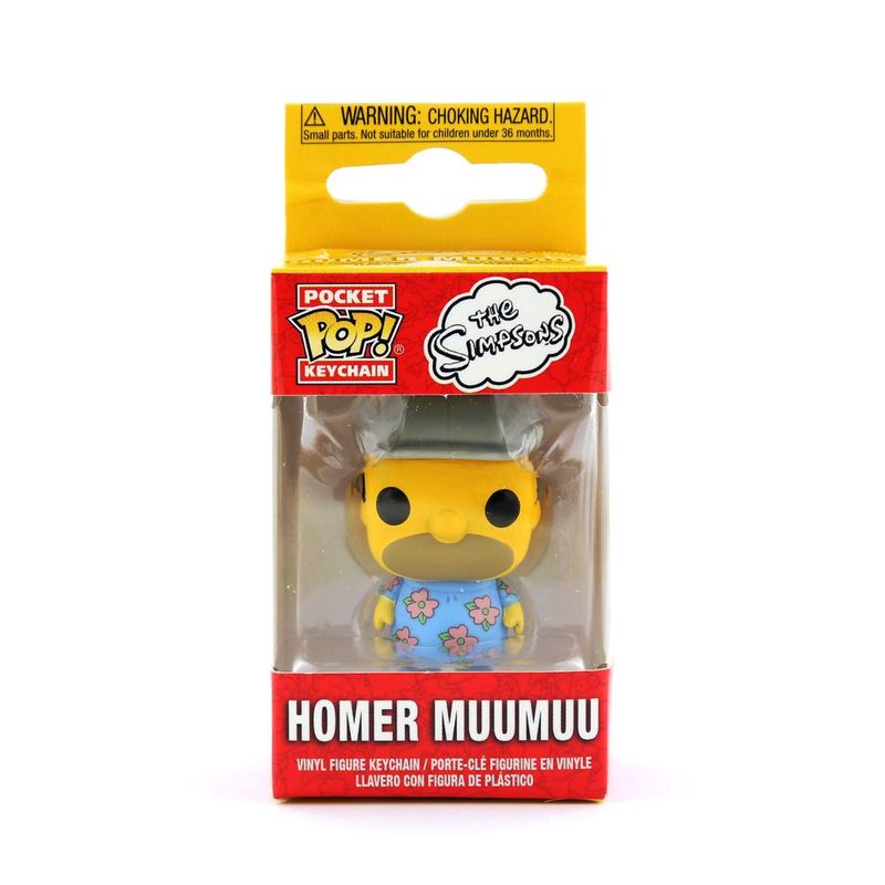 Funko Pop Keychain the Simpsons Homer Muumuu Special Edition Vinyl Figure