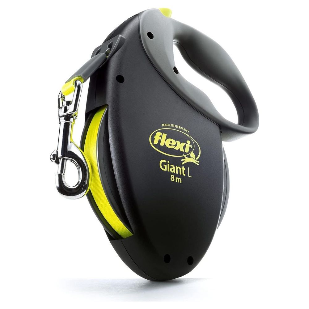 Flexi Giant L Tape 8 M - Black/ Neon