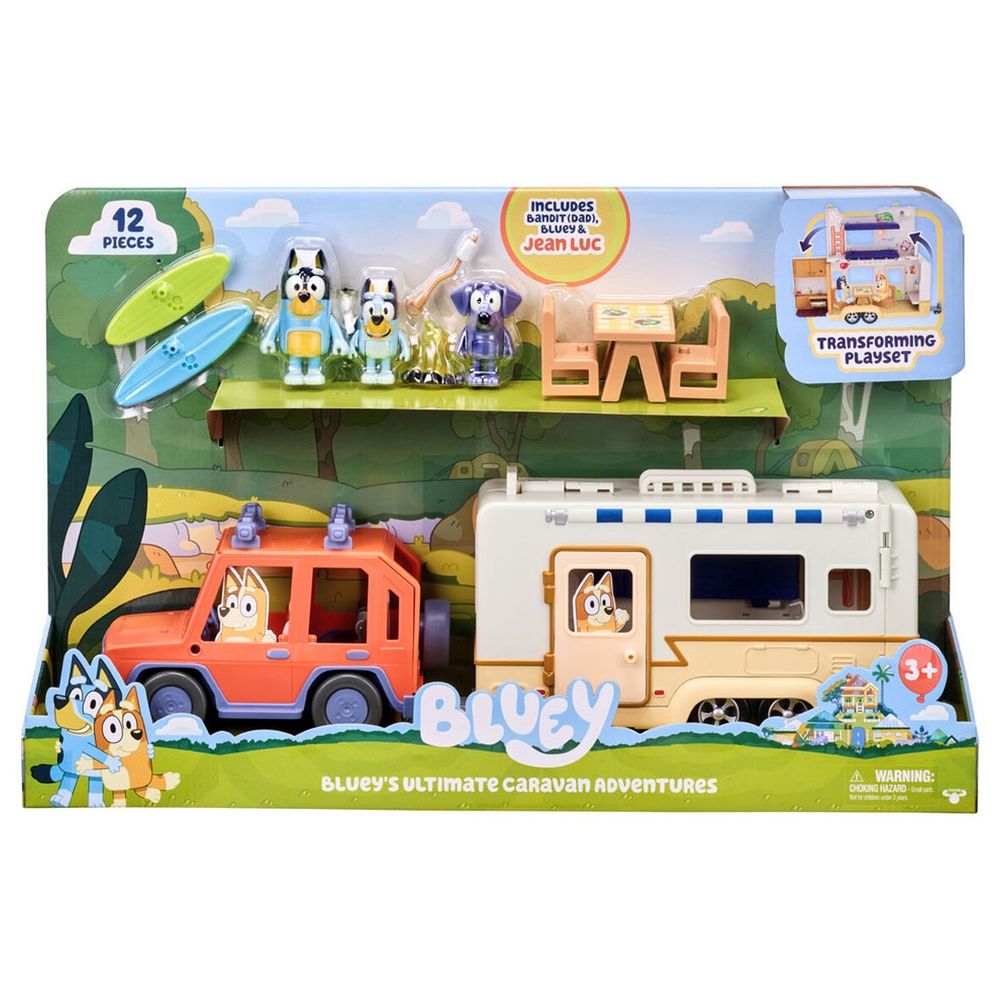 Bluey Bluey's Ultimate Caravan Adventures Playset 13096