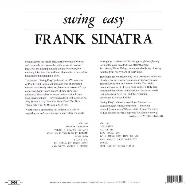 Swing Easy | Frank Sinatra