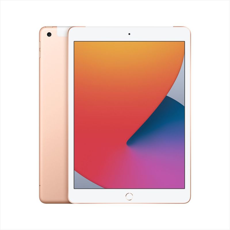 Apple iPad 10.2-Inch Wi-Fi + Cellular 128GB Gold (8th Gen) Tablet
