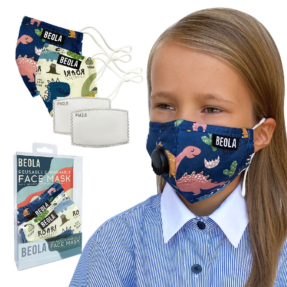 Beola Claire Kids' Fashion Mask Set Of 2