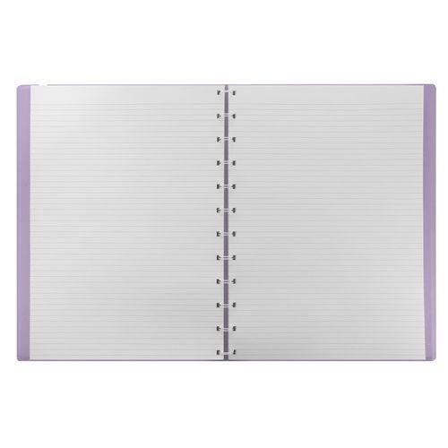 Filofax Classic Pastels A4 Notebook Orchid Notebook
