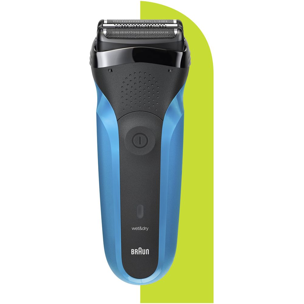 Braun Series 3 310BT Wet and Dry Shaver Black/Blue