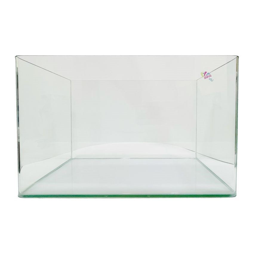 Aqua Viu Ordinary Glass Curved Fish Tank - 18 x 13 x 18 cm