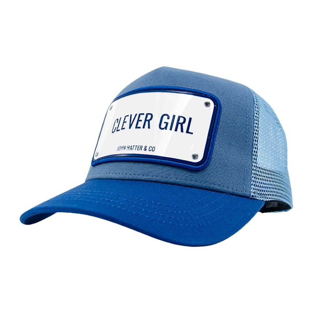 قبعة جون كليفر جيرل للبنات باللون الأزرق
