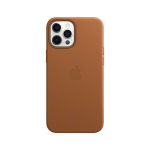 Apple Leather Case Saddle Brown with MagSafe for iPhone 12 Pro Max