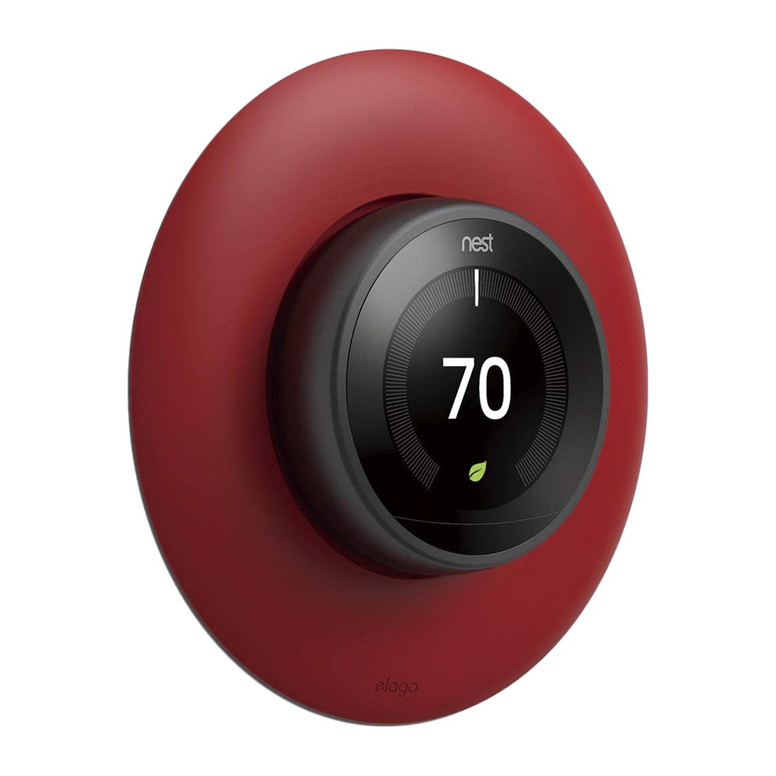 Elago Wall Plate Cover for Nest Thermostats Red