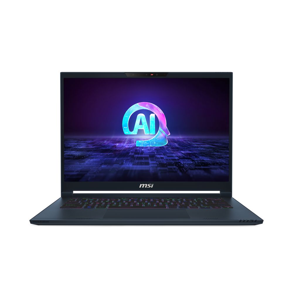 MSI Stealth 14 AI Studio Gaming Laptop Intel Core Ultra 7 155H/ 1Tb SSD/ 16GB RAM/ Nvidia Geforce RTX 4060/ GDDR6 8GB/ 14-Inch 16:10 2.8K (2880 X 1800)/ OLED/ 120Hz/ Win11 - Star Blue (Arabic/English)