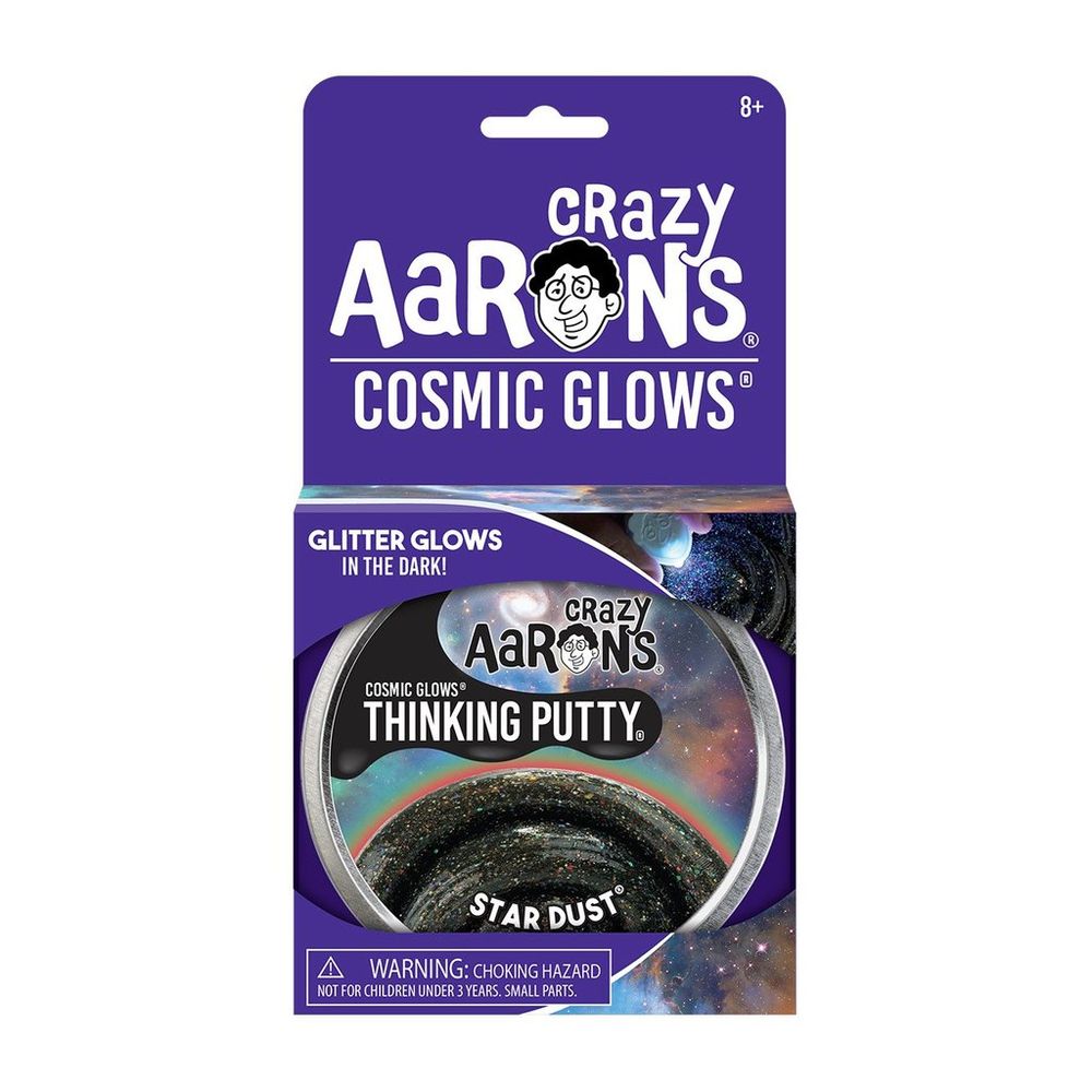Crazy Aaron's Thinking Putty Cosmic Star Dust 4 Inch Tin