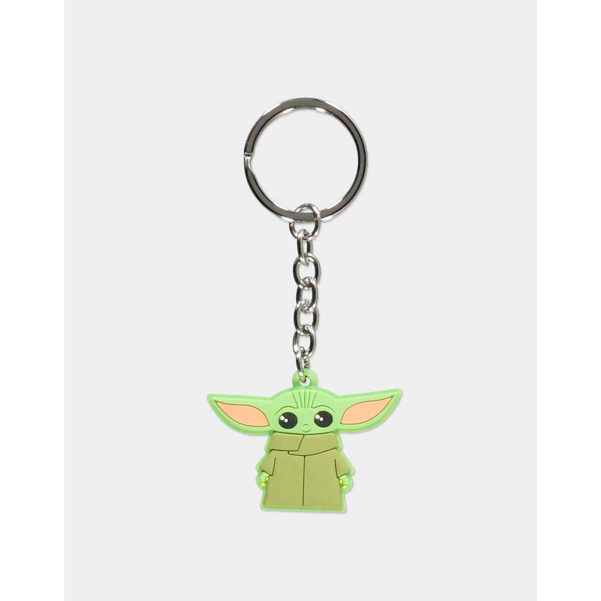 Difuzed The Mandelorian Baby Yoda Rubber Keychain