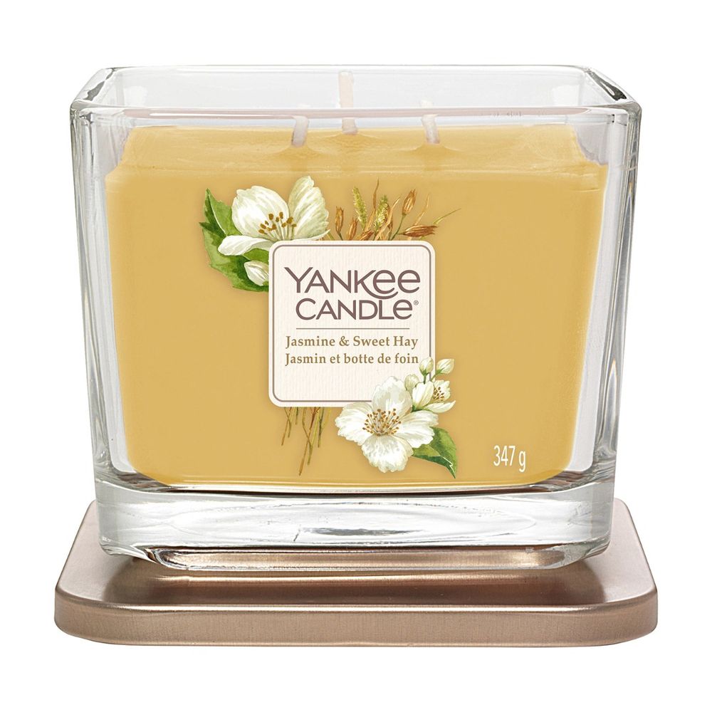 Yankee Candle Elevation Vessel Jasmine & Sweet Hay (Medium)